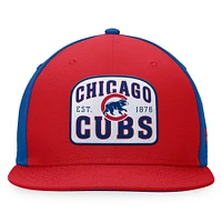 Men's Fanatics Red/Royal Chicago Cubs Cycle Snapback Hat