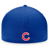 Men's Fanatics Royal/Red Chicago Cubs Fundamental Two-Tone Fitted Hat