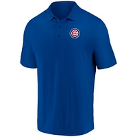 Pack combiné de polos Fanatics Royal/Rouge des Chicago Cubs pour hommes