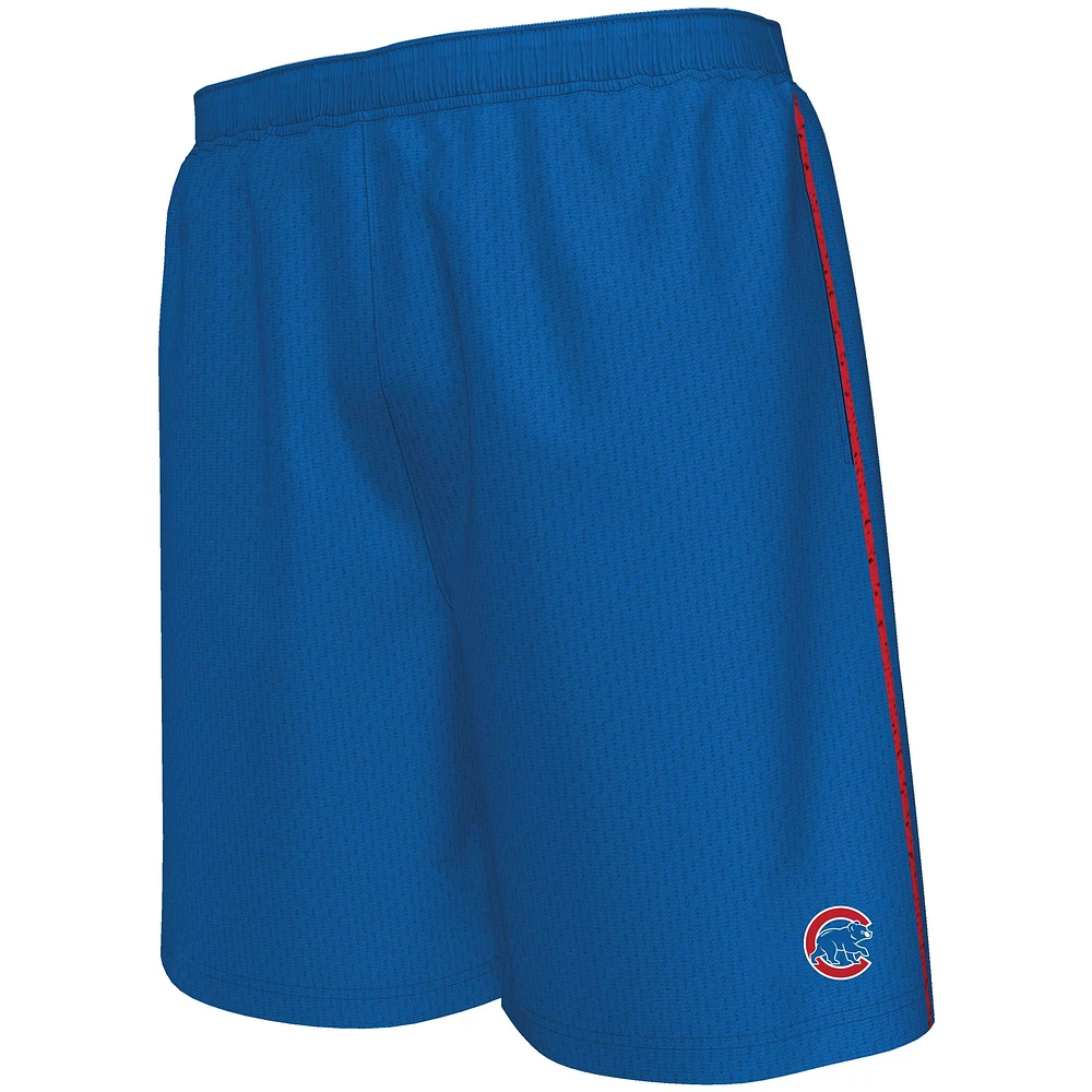 Short en maille Fanatics Royal Chicago Cubs pour hommes, grandes et