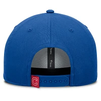 Men's Fanatics Royal Chicago Cubs Clubhouse Foul Ball A-Frame Adjustable Hat