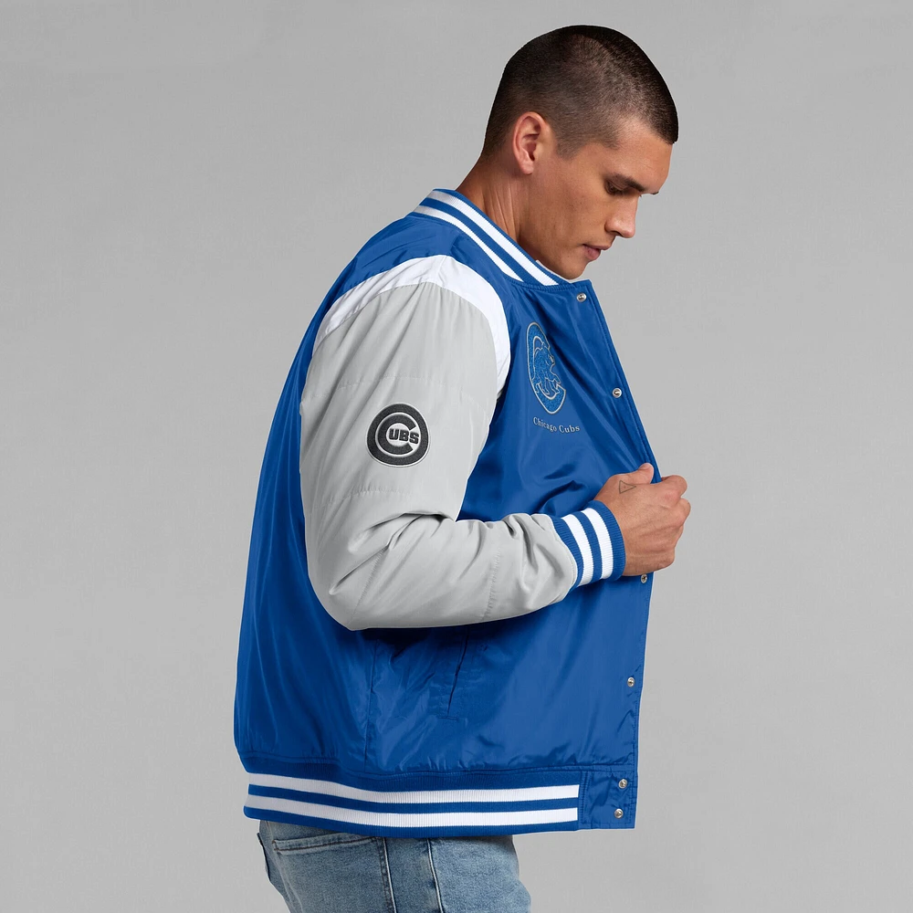 Men's Fanatics  Royal Chicago Cubs Elements Elite Full-Snap Jacket