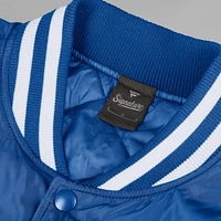 Veste à boutons-pression intégrale Elements Elite de Chicago Cubs Fanatics Royal pour homme