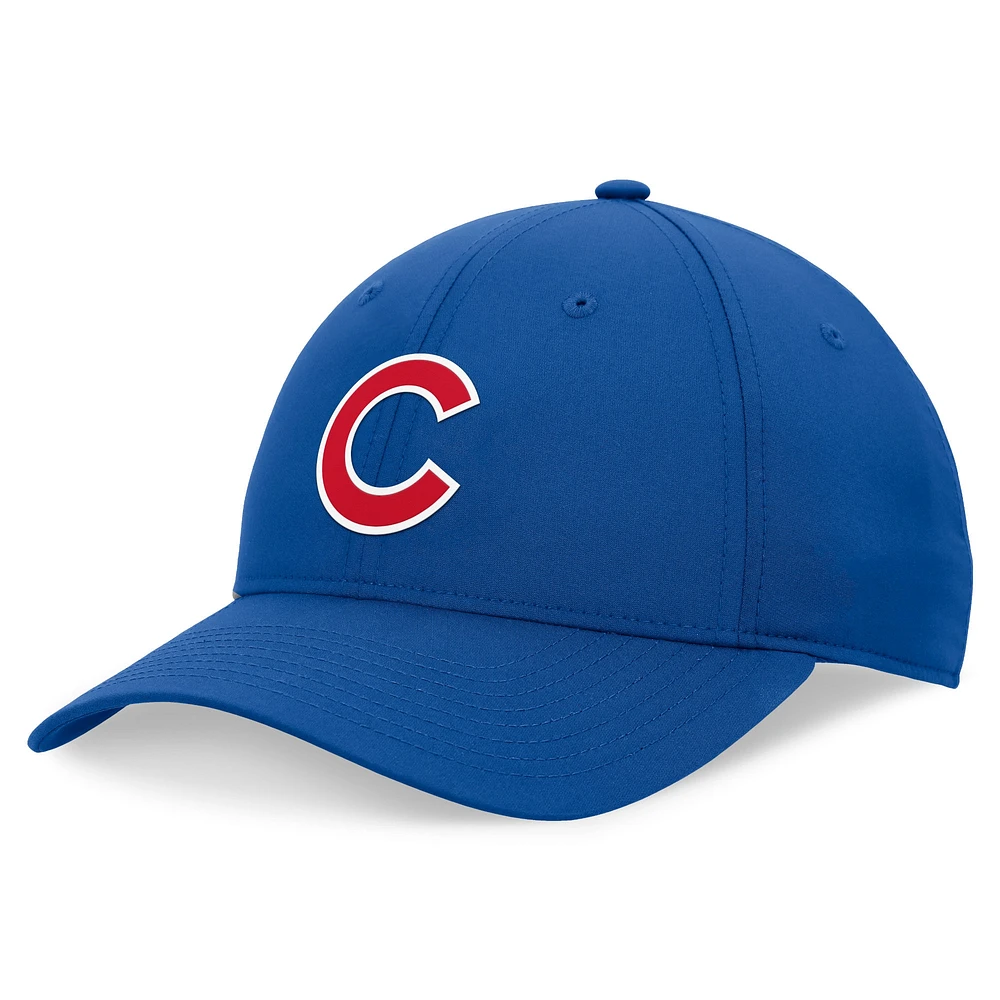 Casquette réglable non structurée Ripstop Royal Chicago Cubs Front Office Fanatics pour hommes