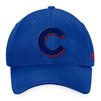 Men's Fanatics Royal Chicago Cubs Fundamental Shadow Snapback Hat