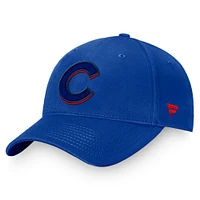 Casquette Snapback Fundamental Shadow Royal Chicago Cubs Fanatics pour hommes