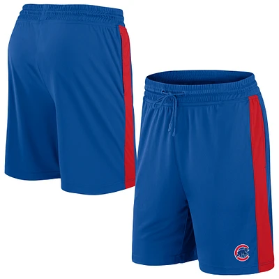 Short ample emblématique Break It Loose Fanatics Royal Chicago Cubs pour hommes