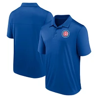 Polo à logo Fanatics Royal Chicago Cubs pour hommes