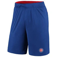 Short avec logo principal Fanatics Royal Chicago Cubs pour hommes