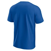 Men's Fanatics  Royal Chicago Cubs Raglan T-Shirt