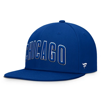 Men's Fanatics Royal Chicago Cubs Team Core Fitted Hat
