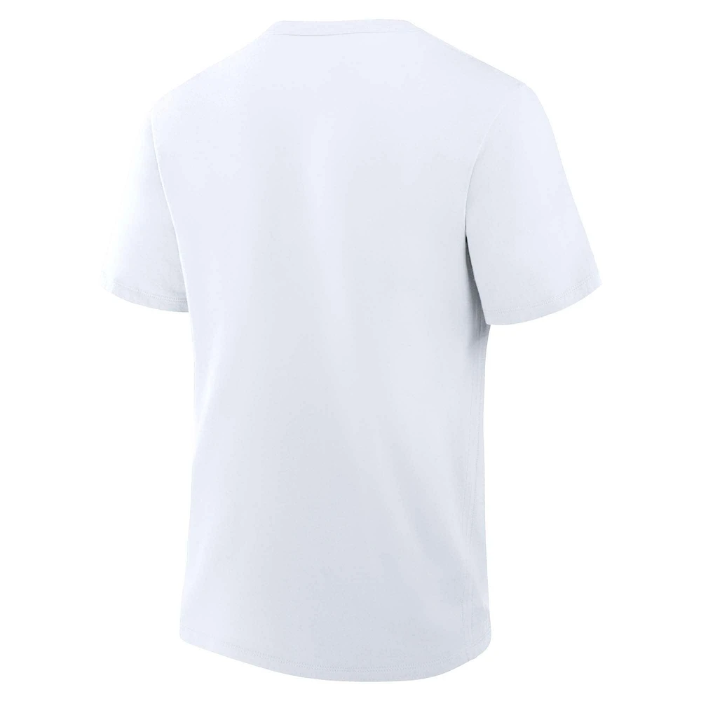 Men's Fanatics White Chicago Cubs 2025 Spring Training Cactus League True Icon T-Shirt