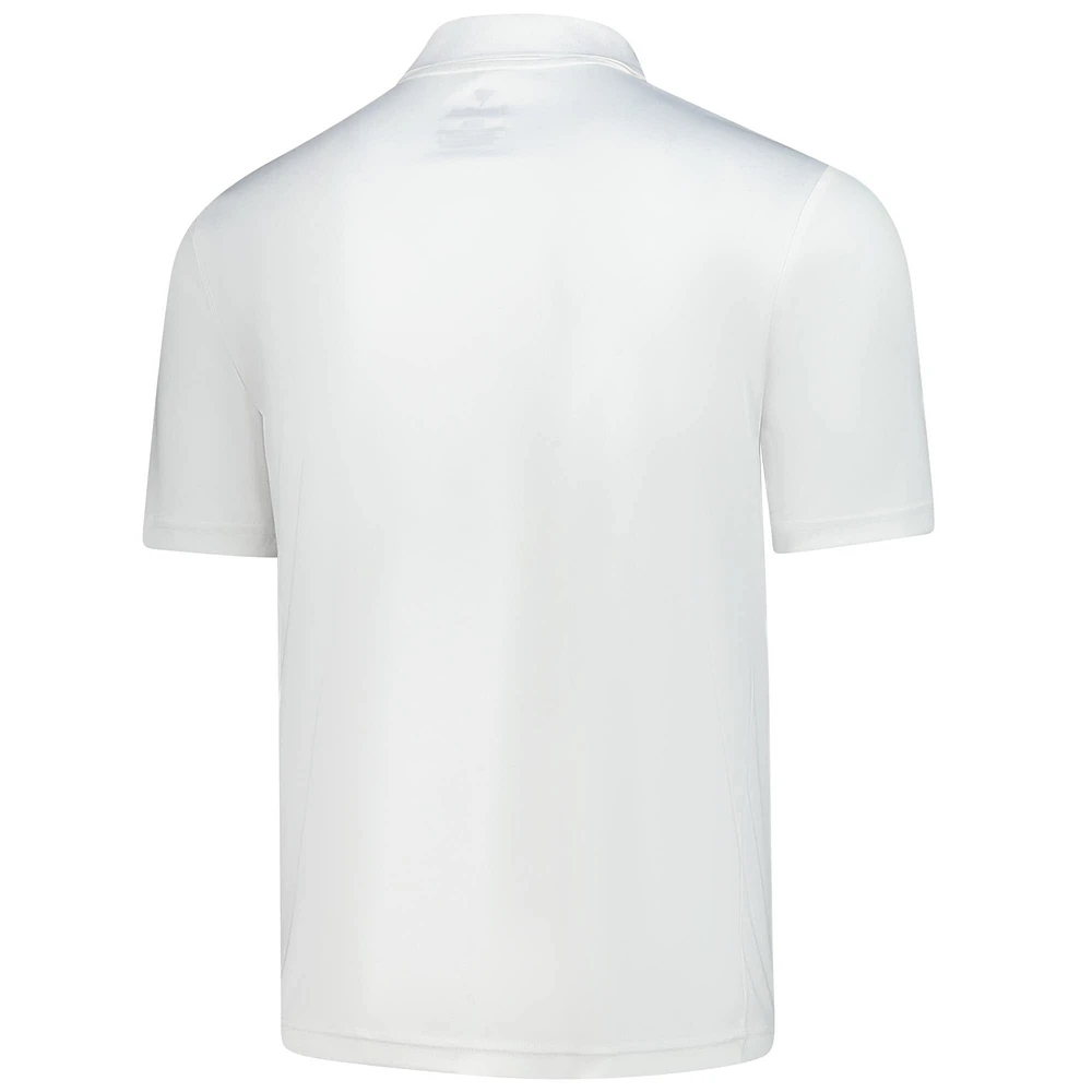 Polo Fanatics blanc pour homme des Chicago Cubs