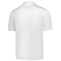 Polo Fanatics blanc pour homme des Chicago Cubs