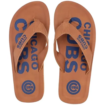 Chicago Cubs FOCO Color Pop Flip Flop Sandals