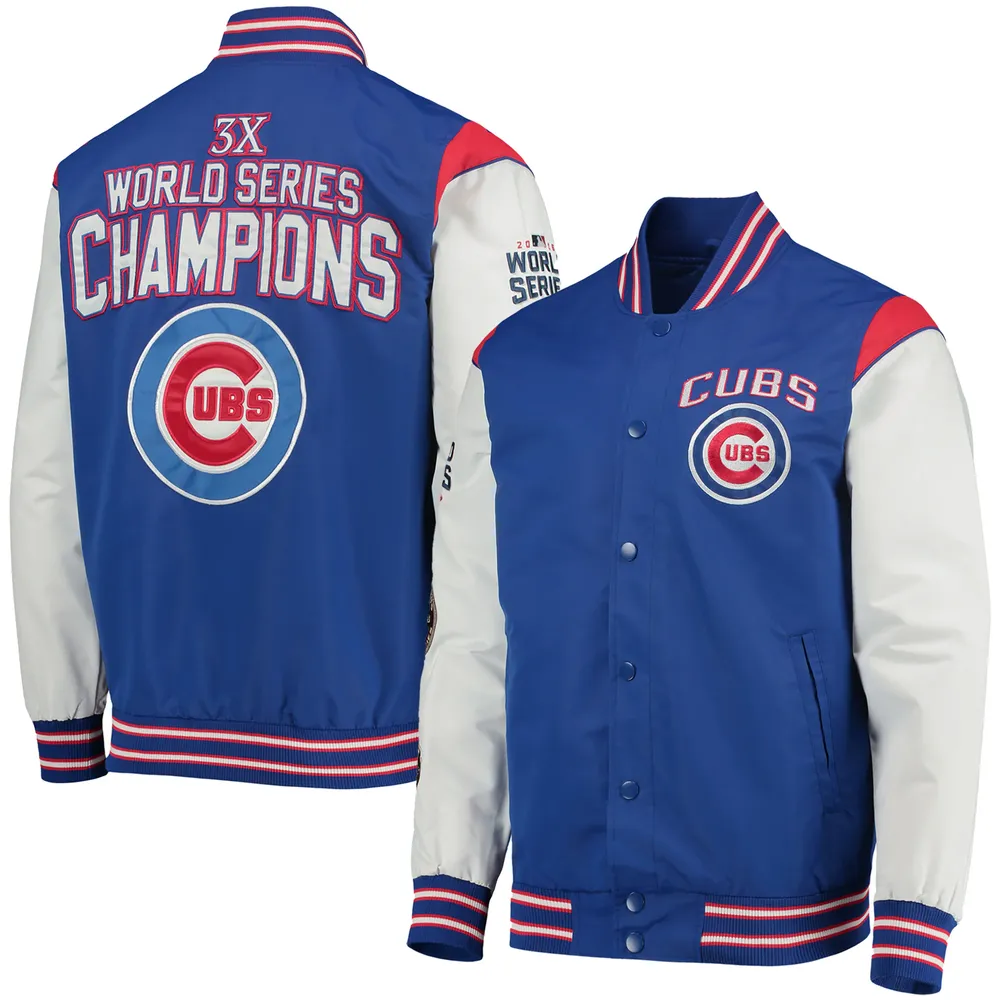 Men's G-III Sports by Carl Banks Red Boston Red Sox Title Holder Full-Snap Varsity Jacket