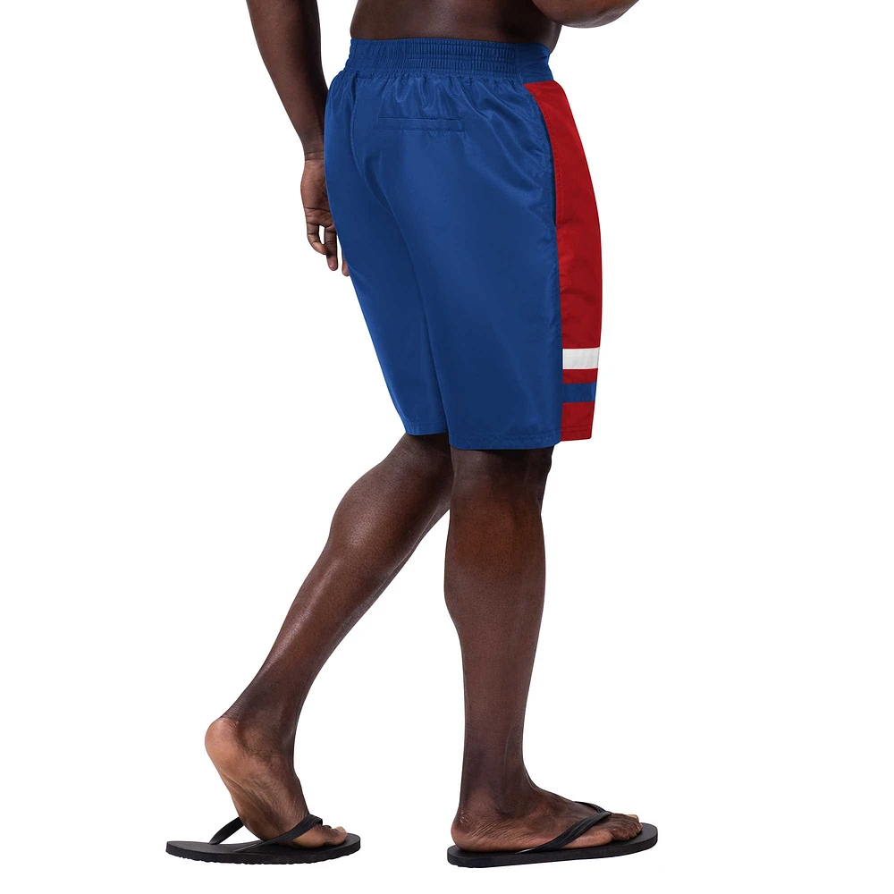 Men's G-III Sports by Carl Banks Royal Chicago Cubs Anchor Swim Trunks