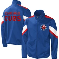 Veste entièrement zippée pour homme G-III Sports by Carl Banks Royal Chicago Cubs Earned Run