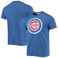 Chicago Cubs T-Shirt from Homage. | Grey | Vintage Apparel from Homage.