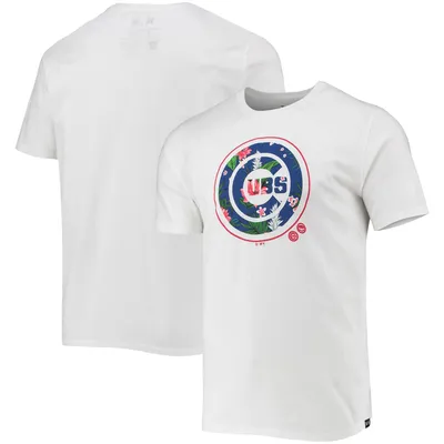Chicago Cubs Pro Standard Red, White & Blue T-Shirt - White