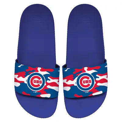 Chicago Cubs ISlide Camo Motto Slide Sandals