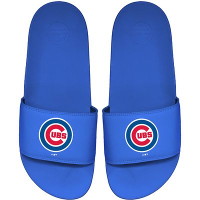 Men's ISlide Royal Chicago Cubs Primary Motto Slide Sandals