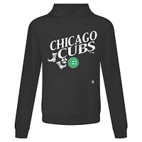 Sweat à capuche noir pour homme avec bottes relais de la Saint-Patrick Chicago Cubs Levelwear