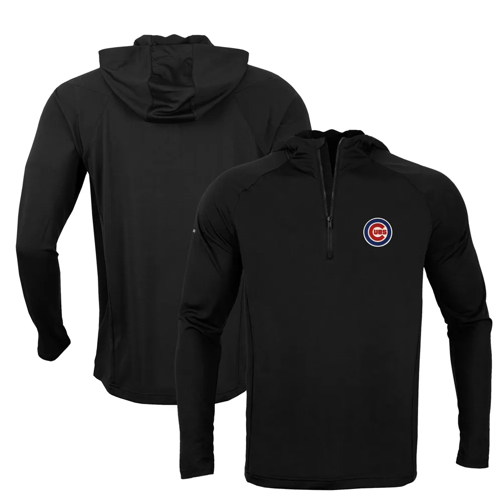 Men's Chicago Cubs Levelwear Navy City Connect Calibre Insignia Core  Quarter-Zip Pullover Top