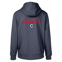 Sweat à capuche bleu marine Chicago Cubs City Connect Podium Core 2.0 pour homme Levelwear