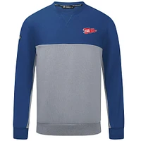 Men's Levelwear Royal/Gray Chicago Cubs Legacy Rafters Pullover Sweatshirt