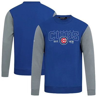 Men's Levelwear Royal Chicago Cubs Accolade Ultimate Textbook Pullover Sweatshirt