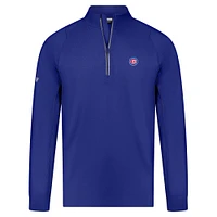 Pull zippé quart de tour Theory Insignia 2.0 pour homme Levelwear Royal Chicago Cubs