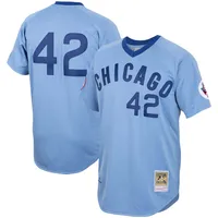 Men's Chicago Cubs Andre Dawson Mitchell & Ness Royal Cooperstown  Collection Mesh Batting Practice Jersey