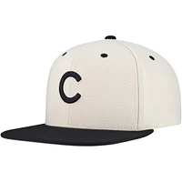 Casquette Snapback Chicago Cubs pour homme Mitchell & Ness crème