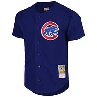 Men's Mitchell & Ness Greg Maddux Royal Chicago Cubs Cooperstown Collection 2005 Batting Practice Jersey