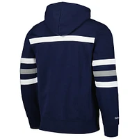 Sweat à capuche bleu marine Mitchell & Ness pour hommes, entraîneur-chef des Cubs de Chicago