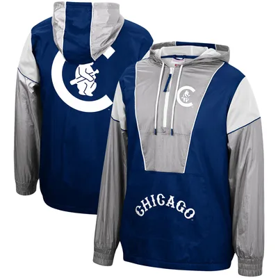 Mitchell & Ness Chicago Cubs Youth Royal Lightweight Pullover Hoodie Size: Large