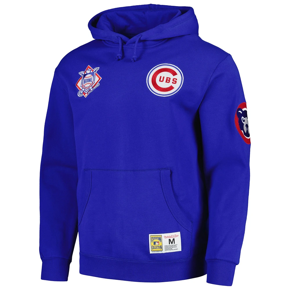 Chandail à capuchon enfiler de la collection City Cubs Chicago Royal Mitchell & Ness pour homme