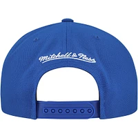 Casquette à visière double Mitchell & Ness Royal Chicago Cubs pour homme