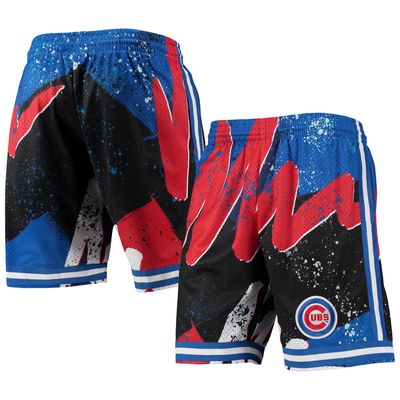 Men's Mitchell & Ness Royal Chicago Cubs Hyper Hoops Shorts