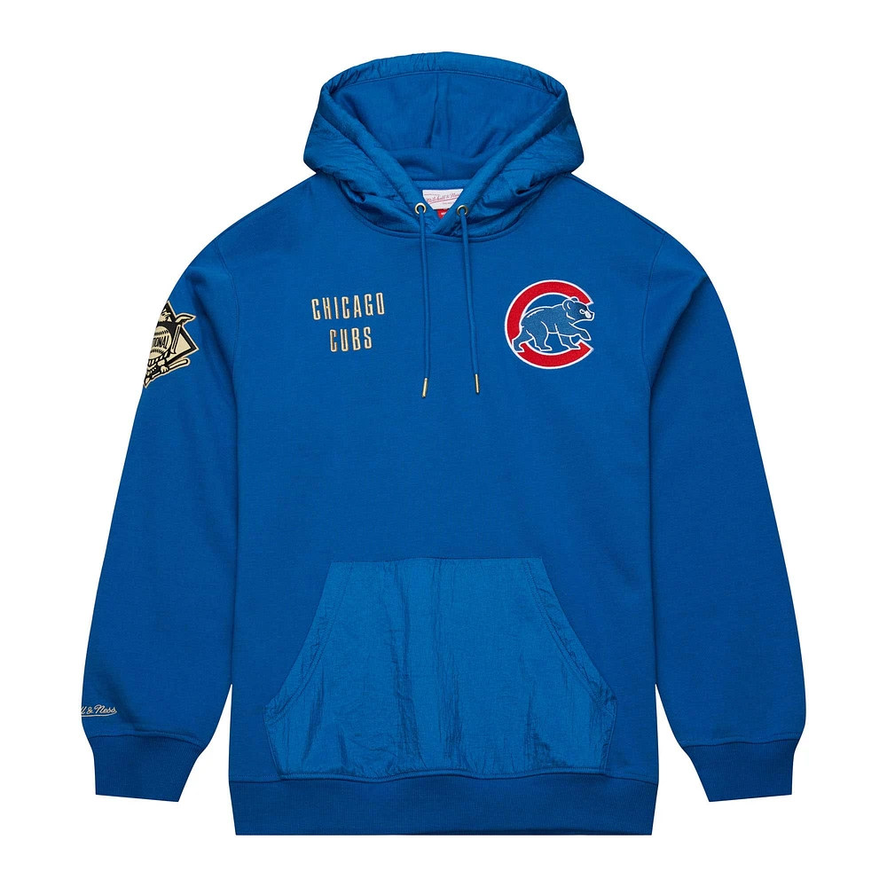 Chandail à capuchon avec logo actuel de l'équipe OG 2.0 des Royal Chicago Cubs Mitchell & Ness pour hommes