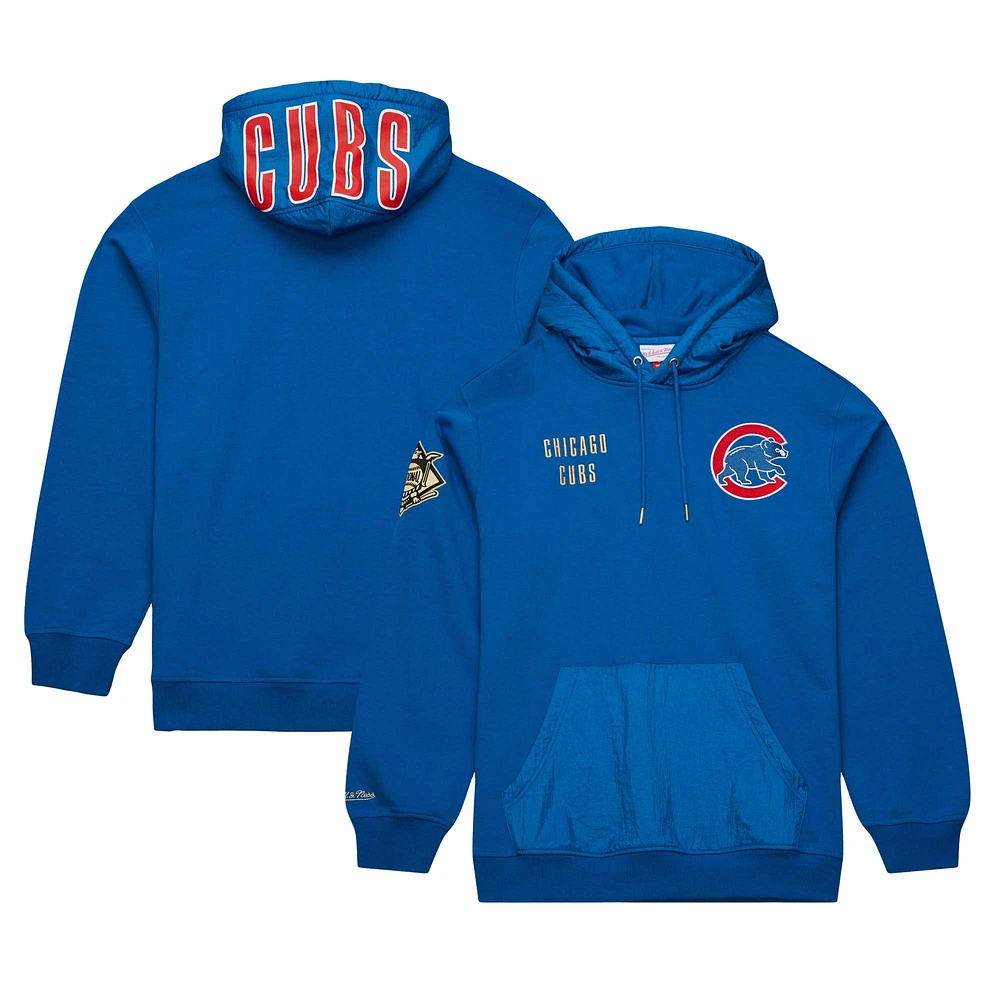 Men's Mitchell & Ness Royal Chicago Cubs Team OG 2.0 Current Logo Pullover Hoodie