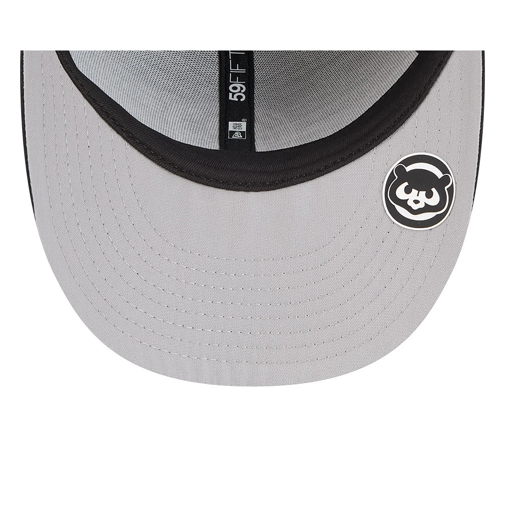 V107988 Cubs Mlb Nwe 2025 Clubhouse Alt Cus Noir LP 59fifty HATMENLOP 60632859 #5