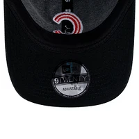 Men's New Era Black Chicago Cubs Rugged Team 9TWENTY Adjustable Hat