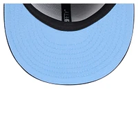 Men's New Era Black Chicago Cubs Tonal Koi 59FIFTY Fitted Hat