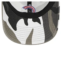 Men's New Era Camo Chicago Cubs Black Camo 9TWENTY Adjustable Hat