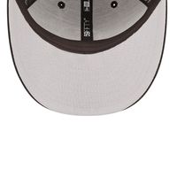 Men's New Era Chicago Cubs Black & White Low Profile 59FIFTY Fitted Hat