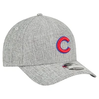 Casquette ajustable 9FORTY en coton tissé gris New Era pour homme, Chicago Cubs, M-Crown A-Frame
