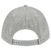Casquette ajustable 9FORTY en coton tissé gris New Era pour homme, Chicago Cubs, M-Crown A-Frame