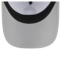 Casquette ajustable 9FORTY en coton tissé gris New Era pour homme, Chicago Cubs, M-Crown A-Frame